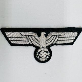 Heer Officer's Breast Tunic Eagle, Embroidered In silver bullion