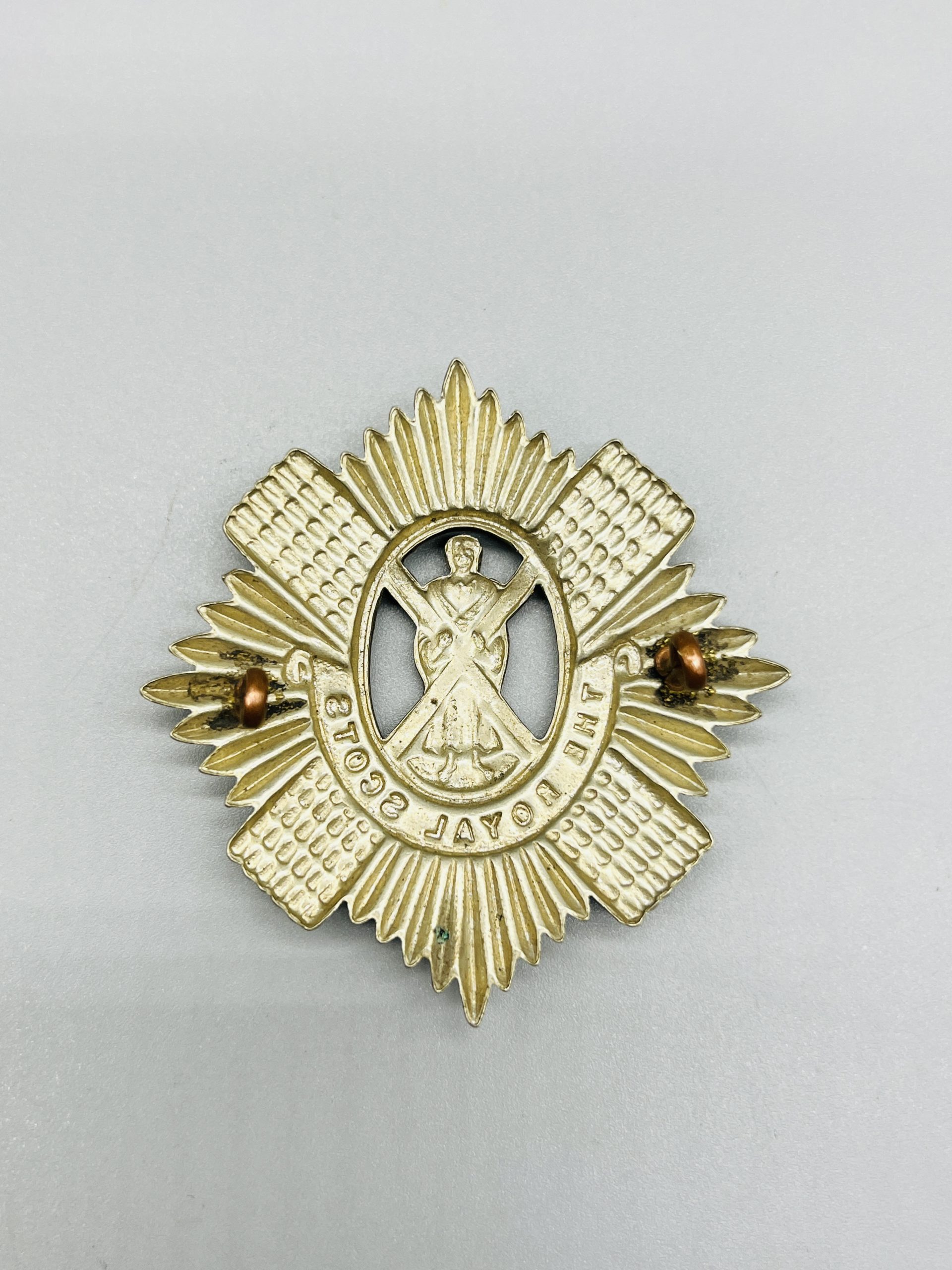 The Royal Scots Cap Badge I WW2 British Militaria Collectables & Insignia