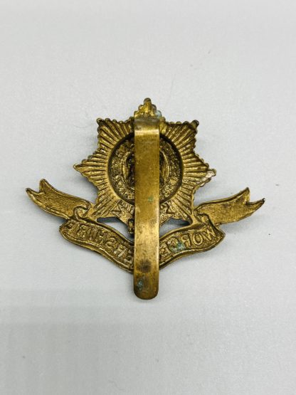 Worcestershire Regiment Cap Badge, with slider