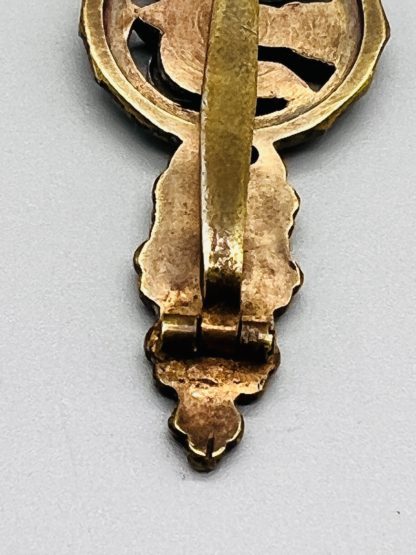 Luftwaffe Bombers Clasp Bronze, reverse with clasp