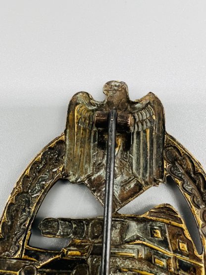 Panzer Assault Badge Bronze By Karl Wurster
