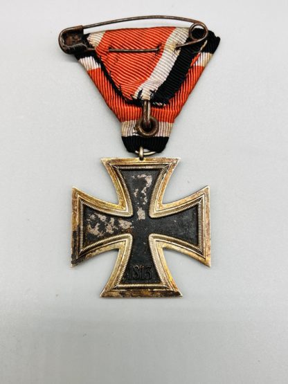 Iron Cross 2nd Class, Reverse Austrian Mounted