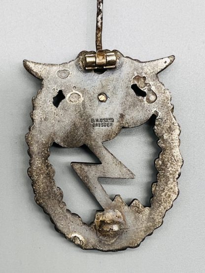 Ground Assault Badge, with G.H. Osang makers mark on reverse