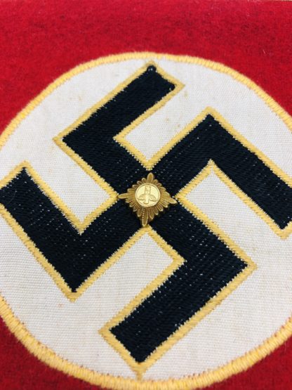 NSDAP Political Leader Orts-Level Armband, Swastika & Political Pip