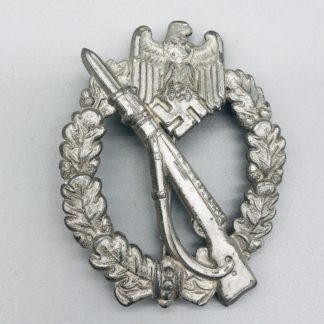 Early Infantry Assault Badge Silver By B.H. Mayer