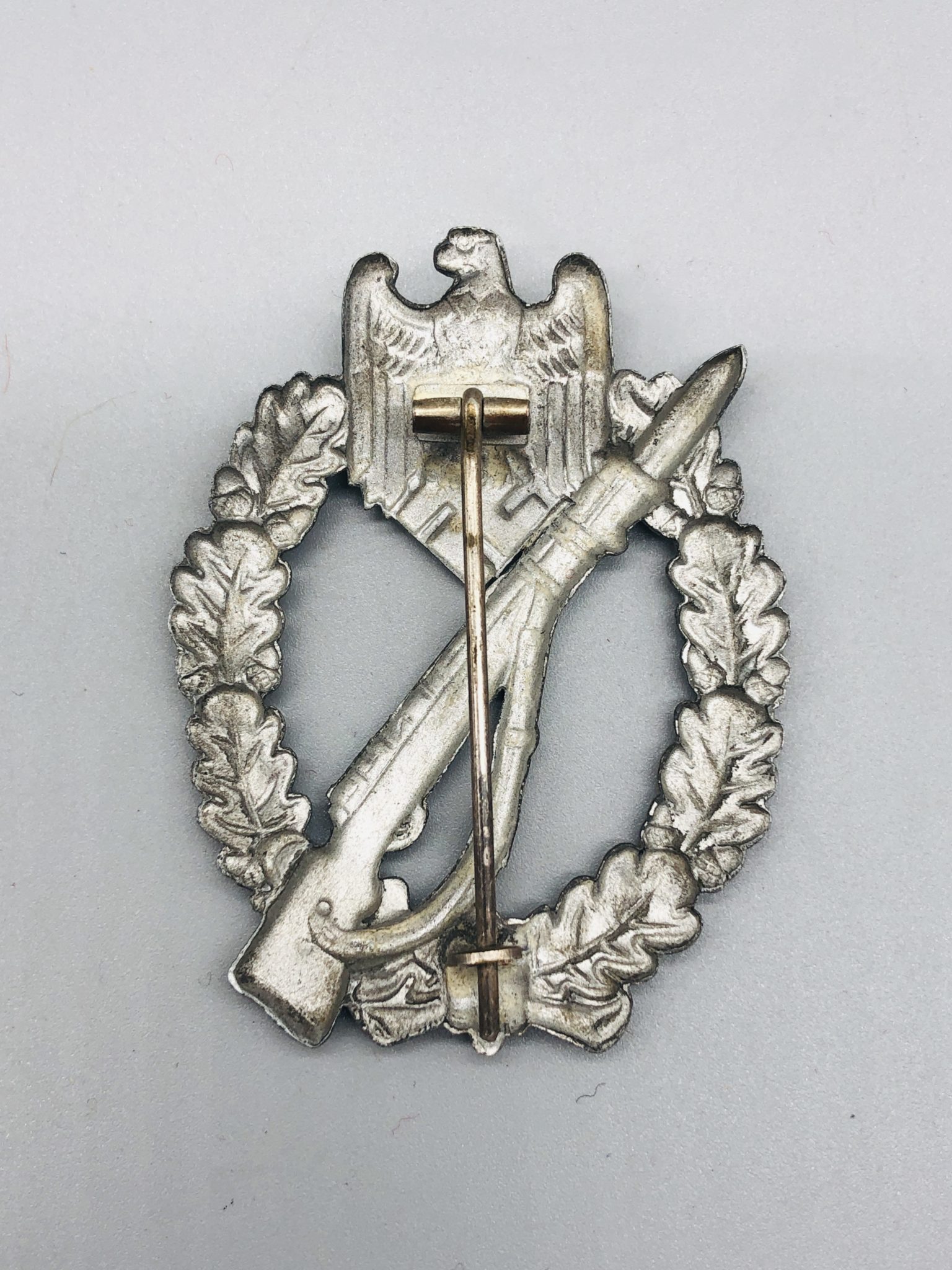 Early Infantry Assault Badge Silver By B.H. Mayer I WW2 German Militaria