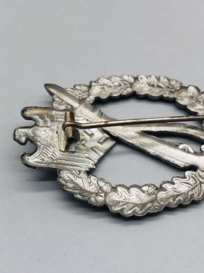 Early Infantry Assault Badge Silver By B.H. Mayer