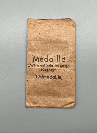WW2 Eastern Front Medal Packet by E. Ferd. Wiedmann