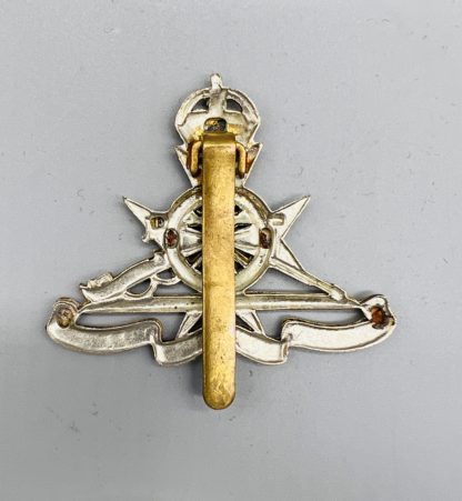 Royal Malta Artillery Cap Badge , Reverse