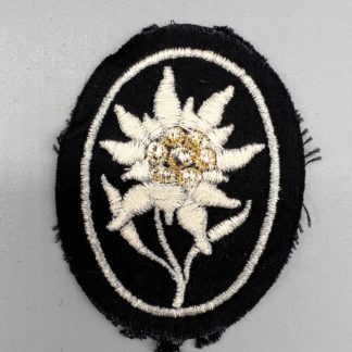 Waffen-SS Gebirgstruppen Sleeve Edelweiss Patch