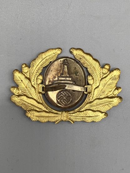 German Veterans Association visor cap badge