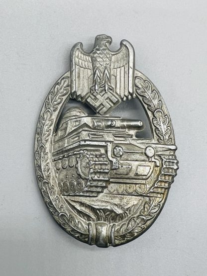 Panzer Assault Badge Silver, daisy version S&H