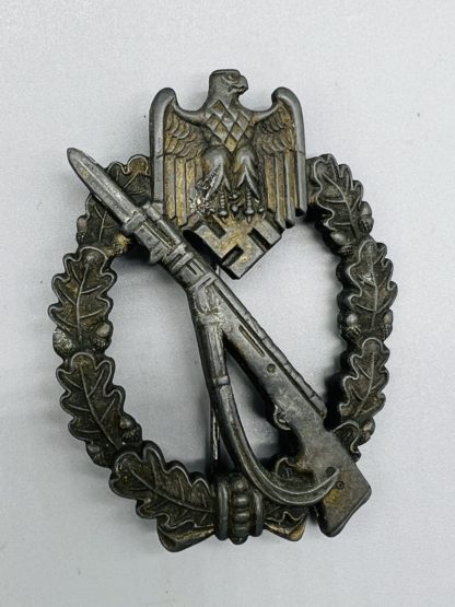 Infantry Assault Badge Bronze, nice patina