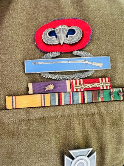 WW2 505th Parachute Jump Wings & Medals