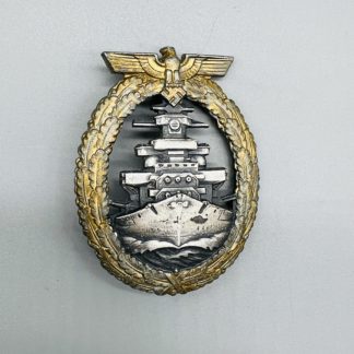 Kriegsmarine High Seas Fleet Badge By Schwerin
