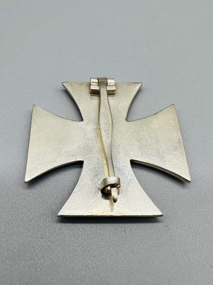 Iron Cross EK1 By Wächtler & Lange, reverse pinback