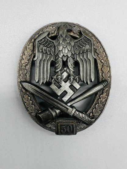 General Assault Badge 50 Assaults by Rudolf Karneth