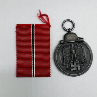Eastern Front Medal Unmarked, with ribbon