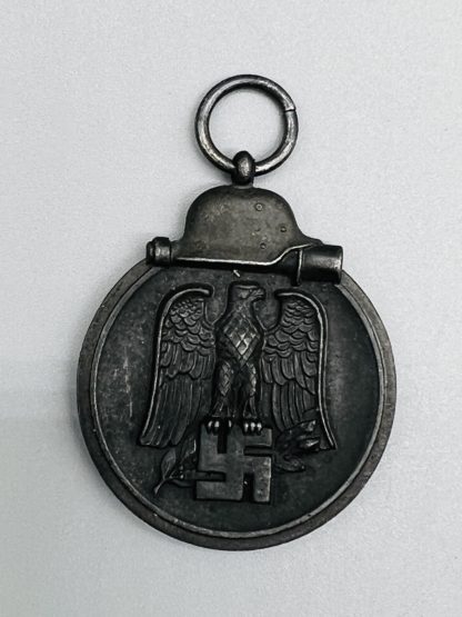 Eastern Front Medal Unmarked, close-up image
