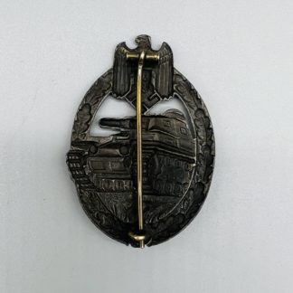 Panzer Assault Badge Bronze By C.E. Juncker, Berlin