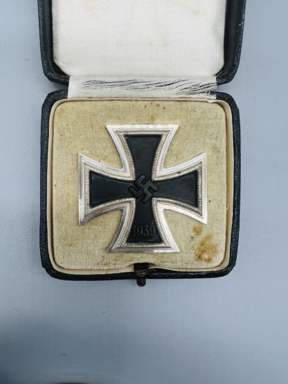 Iron Cross EK1 By Fritz Zimmermann With Case