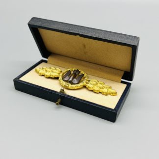 Bomber Clasp Gold By FLL With Presentation Box