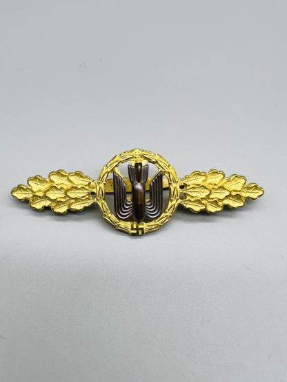 Bomber Clasp Gold, Front Image