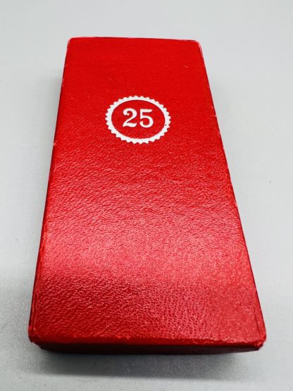 National Faithful Service Medal 25 Years Case