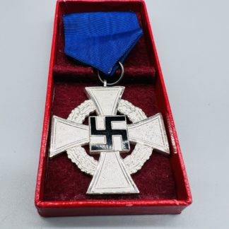 NATIONAL FAITHFUL SERVICE MEDAL 25 YEARS, 2ND CLASS CASED