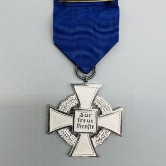 NATIONAL FAITHFUL SERVICE MEDAL 25 YEARS, 2ND CLASS CASED