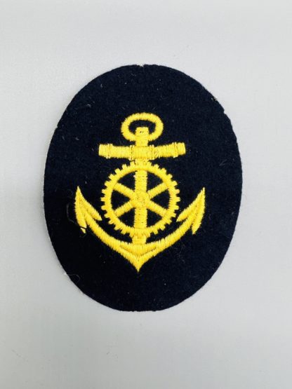 Kriegsmarine Engineer Room Specialist Officer’s Career Sleeve Insignia
