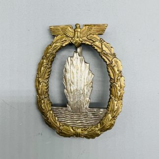 Minesweepers Badge By Richard Simm & Sohne, constructed in tombak