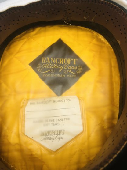 US Army Military Police Visor Cap, with Bancroft label