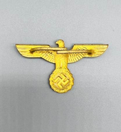 Kriegsmarine Officers Cap Eagle 1st Pattern, reverse complete with prongs