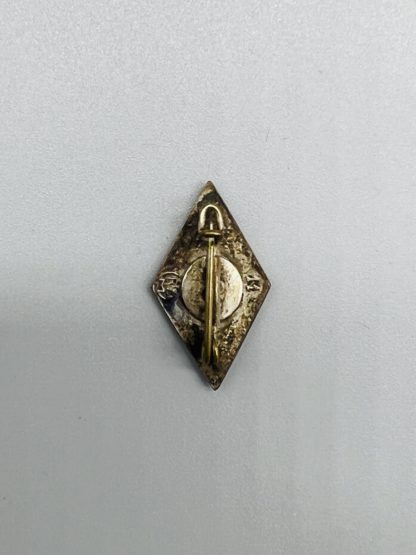 Hitler Youth Cap Badge, reverse stamped RZM/11