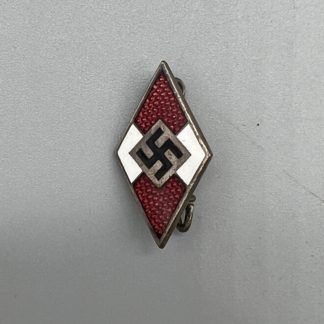 Hitler Youth Cap Badge RZM/M1 17