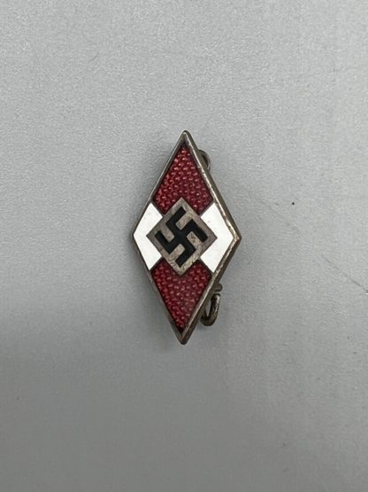 Hitler Youth Cap Badge RZM/ M1 17