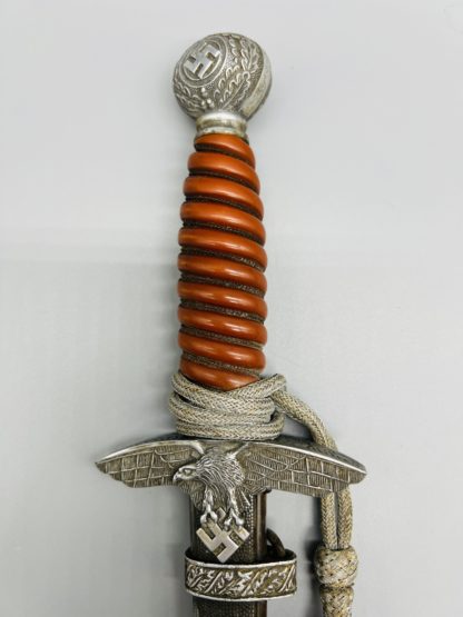 Luftwaffe 2nd Pattern Dagger, with bullion knot.