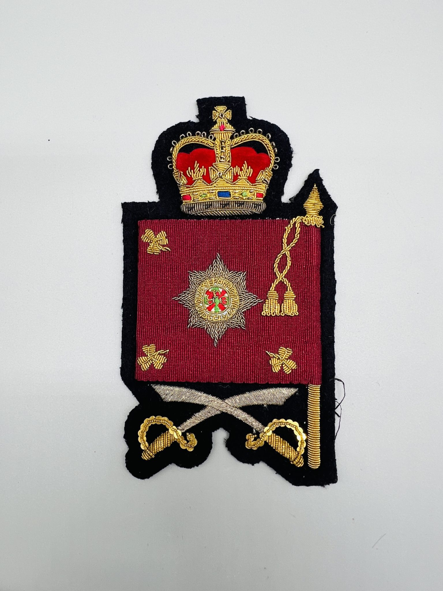 Irish Guards Company Sergeant Major Rank Insignia