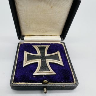 Iron Cross 1st Class 1914 With Presentation Case