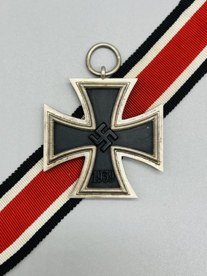Iron Cross 1939 EK2, complete with ribbon