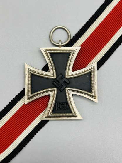 Iron Cross 1939 EK2, complete with ribbon