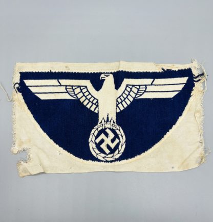 Kriegsmarine Sports Shirt Insignia, reverse image