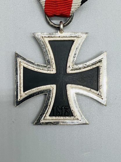 Iron Cross EK2 1939, reverse image with original ribbon