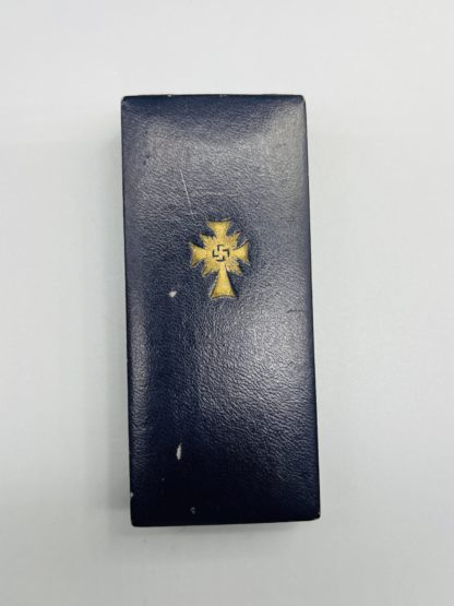 German Mother's Cross In Gold Case