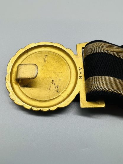 Royal Navy Ceremonial Belt stamped A.F.B
