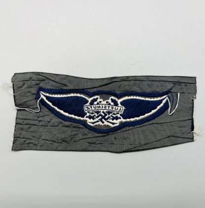Luftwaffe Luftschutz Patch, reverse image