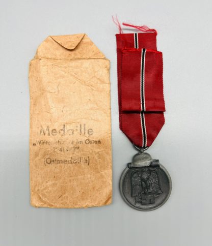 Eastern Front Medal by Katz & Deyhle with original presentation packet