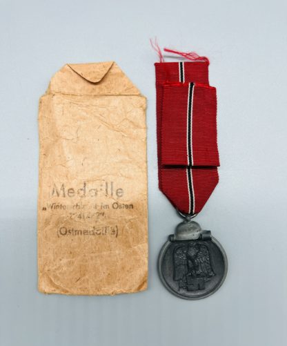 Eastern Front Medal by Katz & Deyhle with presentation packet