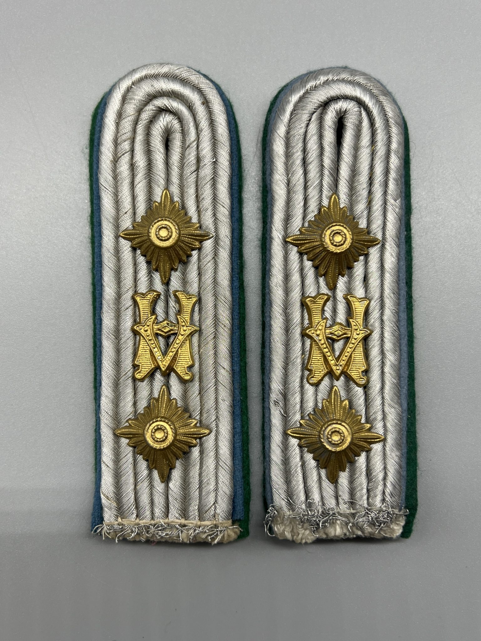 Heer Administration Captain Shoulder Boards I WW2 Militaria